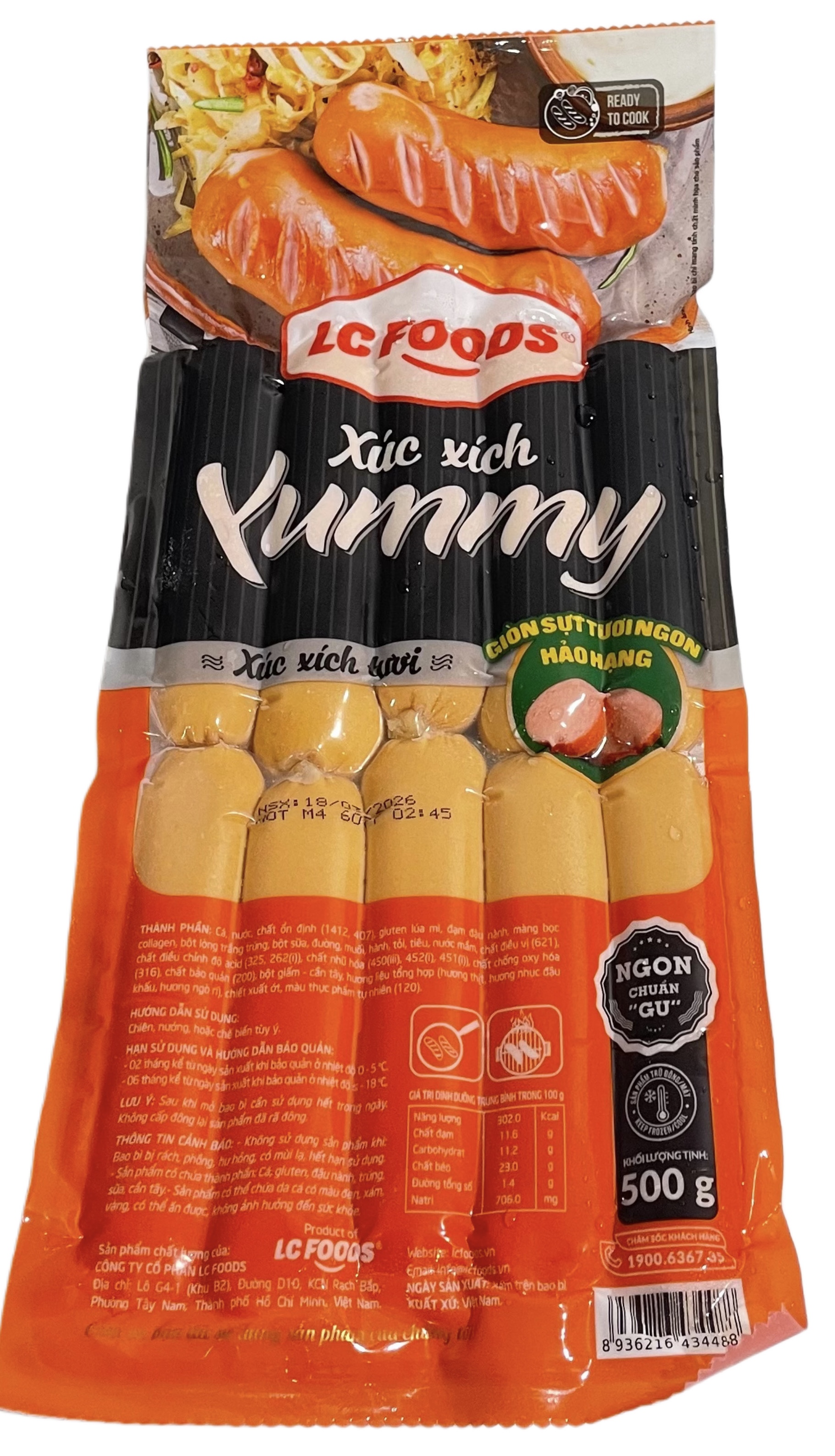XÚC XÍCH YUMMY GT LC